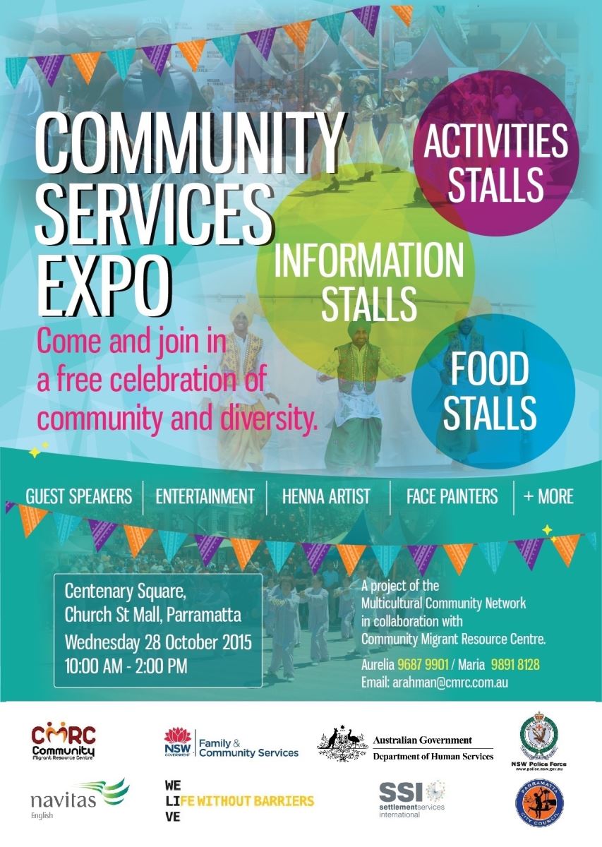 Community Services Expo 2015 Flyer